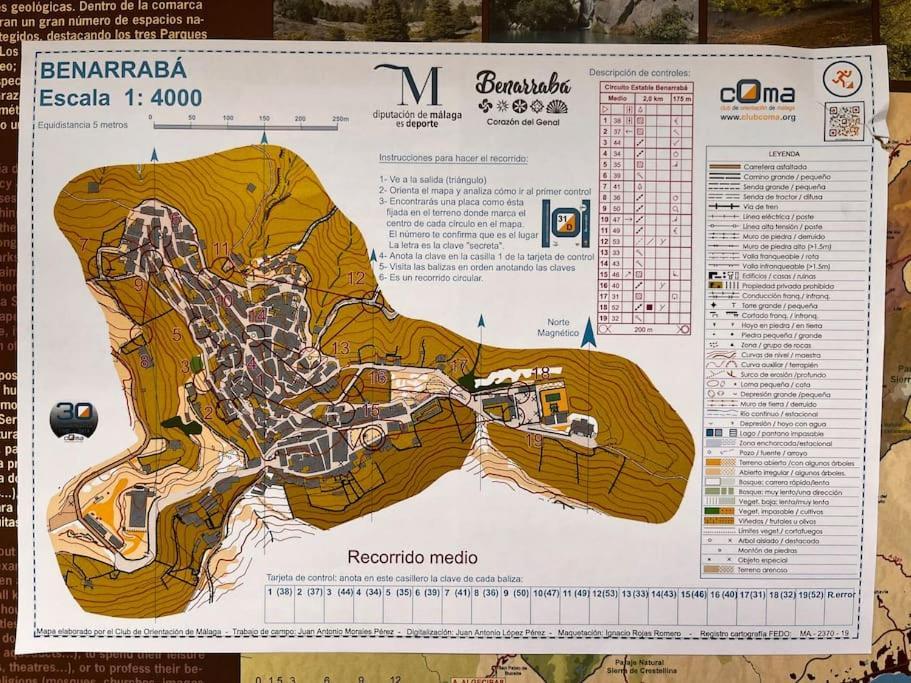 Casa De Diego El Barbero Benarraba Екстер'єр фото